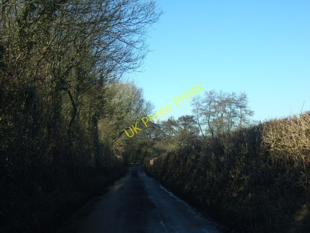 Photo 6"x4" Road north from Hitt's Cross Aunk c2011