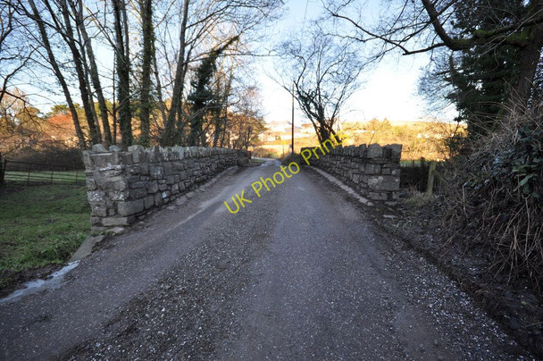 Photo 6"x4" A bridge over Colam Stream on Whiddon Lane Crockers c2011 P1
