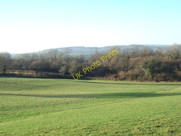 Photo 6"x4" Field between road and railway, west of Talaton Larkbeare c2011