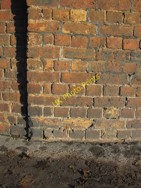Photo 6"x4" Bench mark on a bridge wall in Wrexham Road Mold\/Yr Wyddgrug c2011