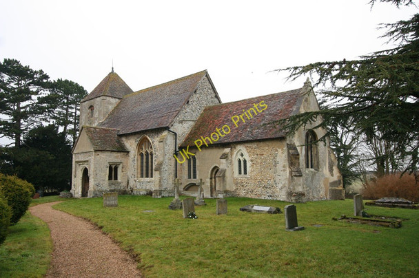 Photo 6"x4" St Nicholas, Little Chishill Little Chishill c2011