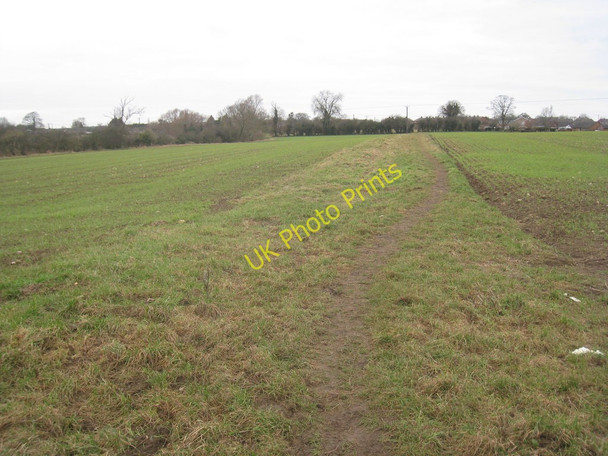 Photo 6"x4" The path to Sturton Sturton c2011