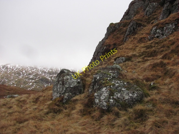 Photo 6"x4" Crag, Sr\u00c3\u00b2n Dha Mhurchaidh Sr\u00f2n Dha Mhurchaidh c2011