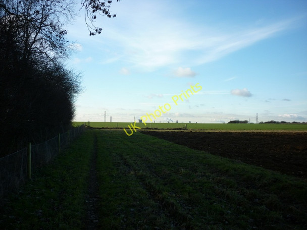 Photo 6"x4" A footpath to Santon Broughton\/SE9608 c2011