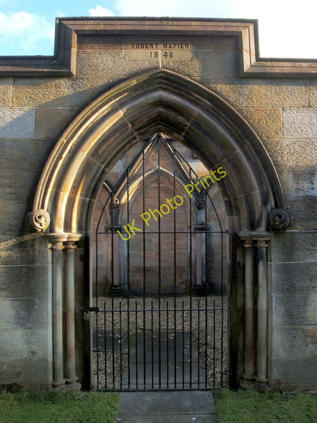 Photo 6"x4" The Napier Vault Dumbarton c2010