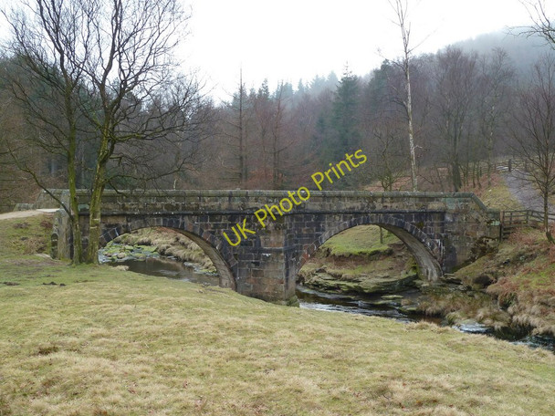 Photo 6"x4" Slippery Stones Bridge Mosley Bank c2011