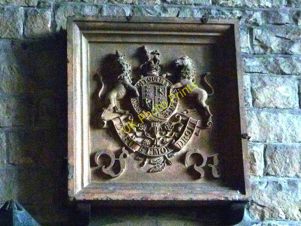 Photo 6"x4" Coat of arms for Queen Victoria, St John the Baptist, Arkholme Arkholme c2011