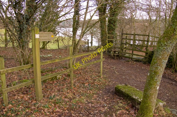 Photo 6"x4" Start of lake side footpath to High Cunsey High Cunsey c2011
