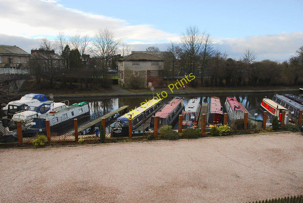 Photo 6"x4" Narrowboats at marina Adlington\/SD6013 c2011