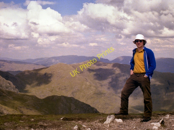 Photo 6"x4" On Coniston Old Man Bowmanstead c1976