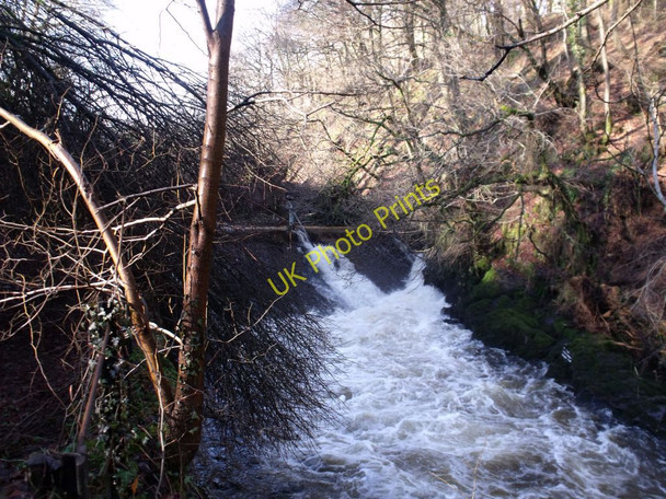 Photo 6"x4" River Carron, Fankerton Weir Denny c2011
