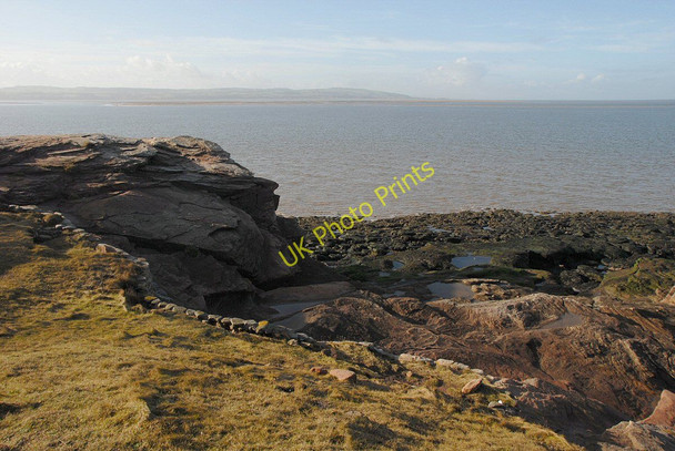 Photo 6"x4" Cliffs on Hilbre Island Hoylake c2011
