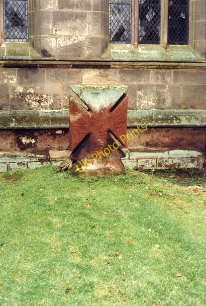 Photo 6"x4" St Bartholomew, Tong - Gravestone Tong\/SJ7907 c1997