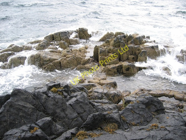 Photo 6"x4" Rocks at Low Tide - Neist Point Waterstein c2006
