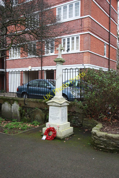 Photo 6"x4" Holy Trinity, Rotherhithe Street, Rotherhithe - War Memorial Poplar\/TQ3780 c2011