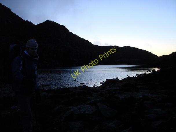 Photo 6"x4" Dusk at Llyn Du Llyn Du\/SH6529 c2011