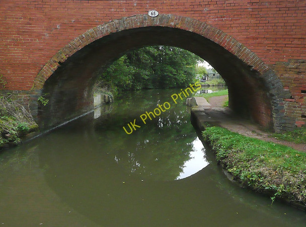 Photo 6"x4" Through Bridge No 65 south-west of Hopwood Barnt Green c2010