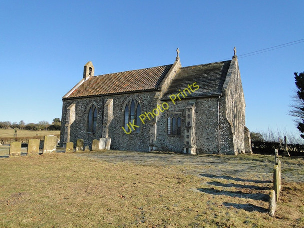 Photo 6"x4" North Barsham All Saints' church North Barsham c2010