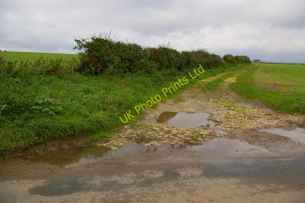 Photo 6"x4" Bridleway near Thirkleby Manor West Lutton c2006