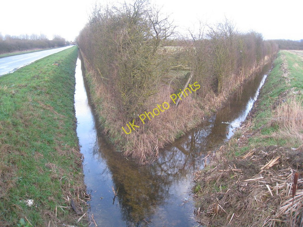 Photo 6"x4" Junction of ditches alongside Staple Lane Balderton\/SK8151 c2011