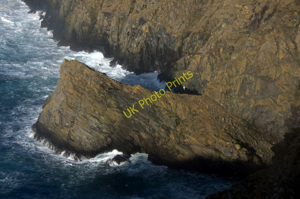 Photo 6"x4" Sothers Stack, Hermaness Burrafirth c2011