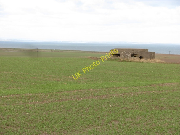 Photo 6"x4" Pillbox, Wormiston Crail c2011