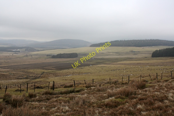 Photo 6"x4" Farmland, Braes of Glenlivet Chapletown c2011
