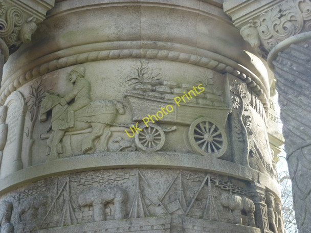 Photo 6"x4" Waggoners memorial, Sledmere Sledmere c2011 P2