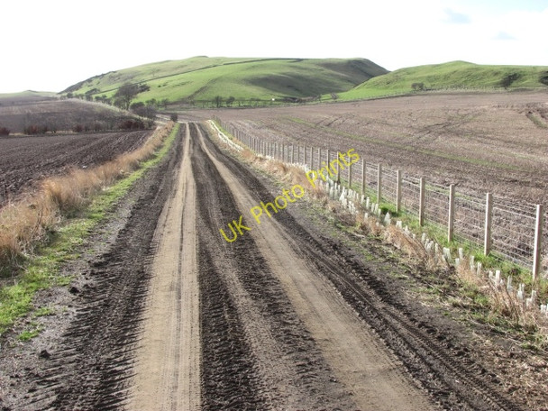 Photo 6"x4" Farm road, Carnbee Carnbee c2011