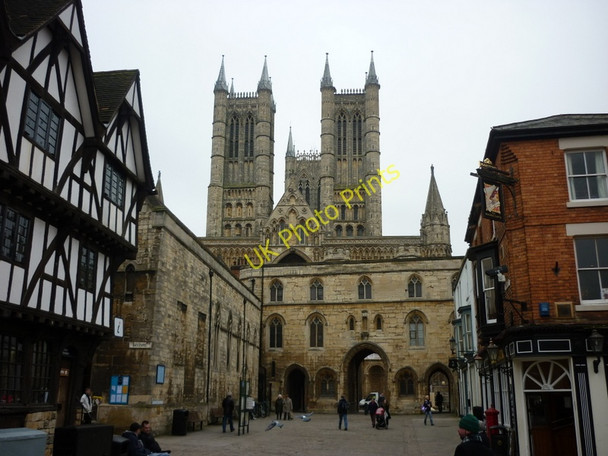 Photo 6"x4" Lincoln Cathedral Lincoln c2011