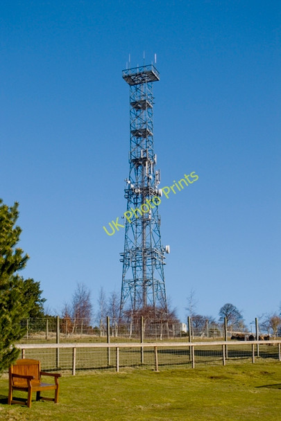 Photo 6"x4" Communication Tower, Corstophine Hill Murrayfield\/NT2173 c2011