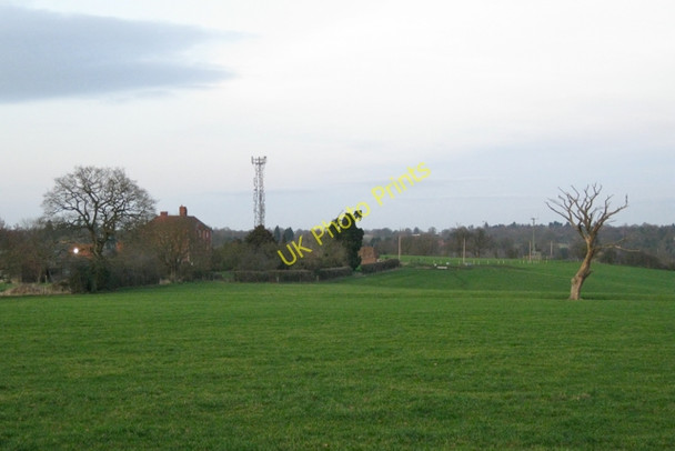 Photo 6"x4" Pasture south of Nuthurst Farm Kemps Green c2011