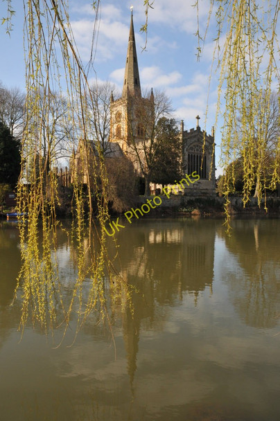 Photo 6"x4" Holy Trinity church, Stratford-Upon-Avon Stratford-upon-Avon c2011