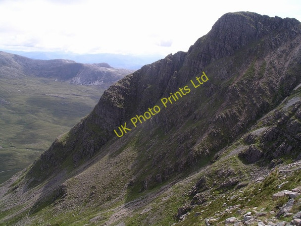 Photo 6"x4" E ridge, Beinn Damh Annat\/NG8954 c2005