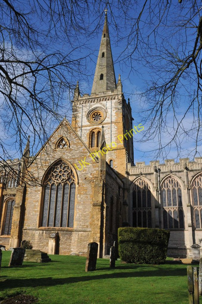 Photo 6"x4" Holy Trinity church, Stratford-Upon-Avon Stratford-upon-Avon c2011