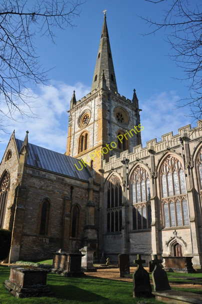 Photo 6"x4" Holy Trinity church, Stratford-Upon-Avon Stratford-upon-Avon c2011 P1