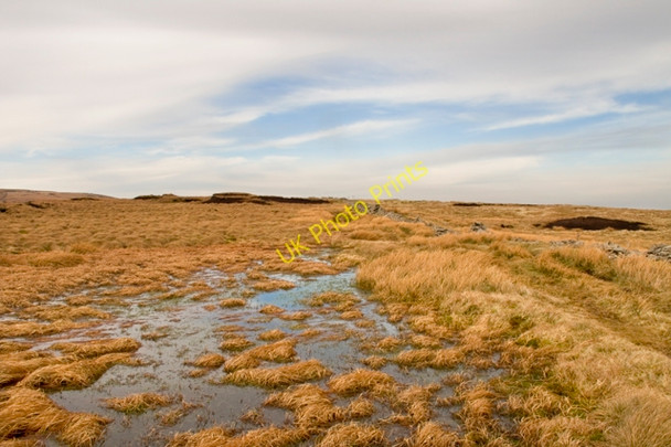Photo 6"x4" Small Tarn on Fountains Fell Water Houses\/SD8867 c2011