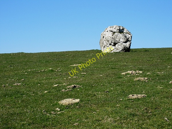 Photo 6"x4" Erratic Boulder Cullahill c2011