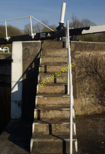 Photo 6"x4" Bascote Locks Bascote c2011