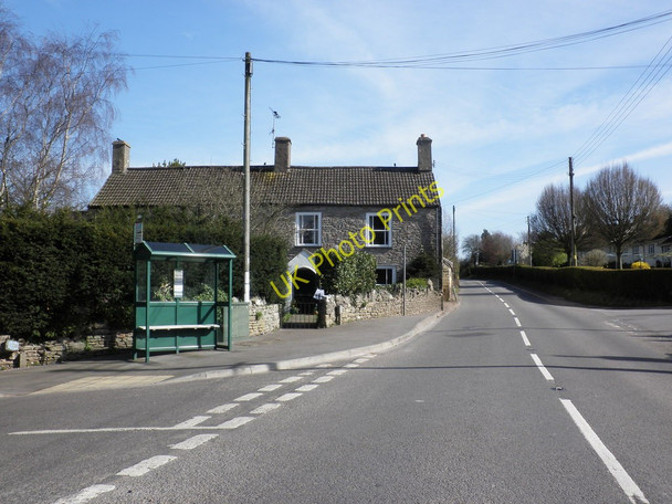 Photo 6"x4" Bus shelter on Bath Road, Blagdon Blagdon\/ST5058 c2011