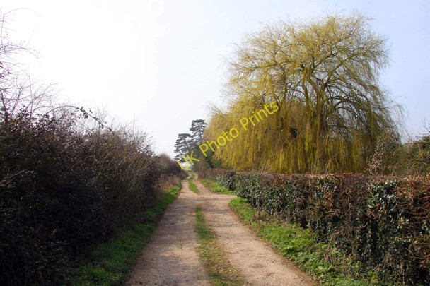 Photo 6"x4" Track at Clifton Hampden Clifton Hampden c2011