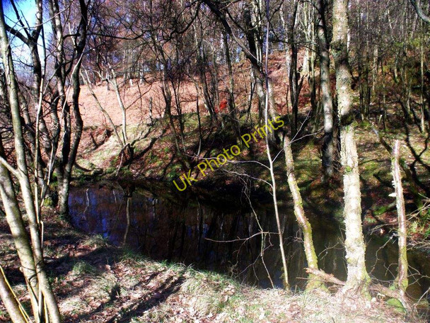 Photo 6"x4" Glencryan Mines, subsidence Cumbernauld c2011
