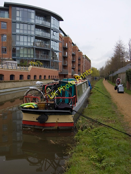 Photo 6"x4" Oxford canal dwellings Oxford\/SP5106 c2011