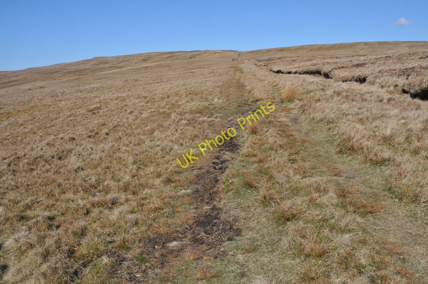 Photo 6"x4" Track to Pen y Gadair Fawr Llanthony c2011