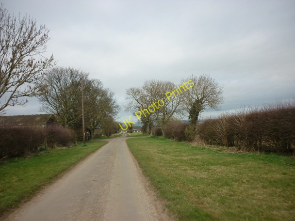 Photo 6"x4" North along East Heslerton Lane East Heslerton c2011