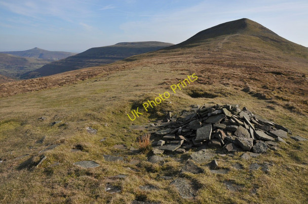 Photo 6"x4" Cairn to the north of Pen Allt-mawr Cwmrhos c2011