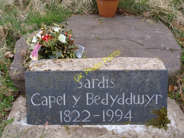 Photo 6"x4" Capel Sardis Chapel Llanfihangel Nant Bran c2011