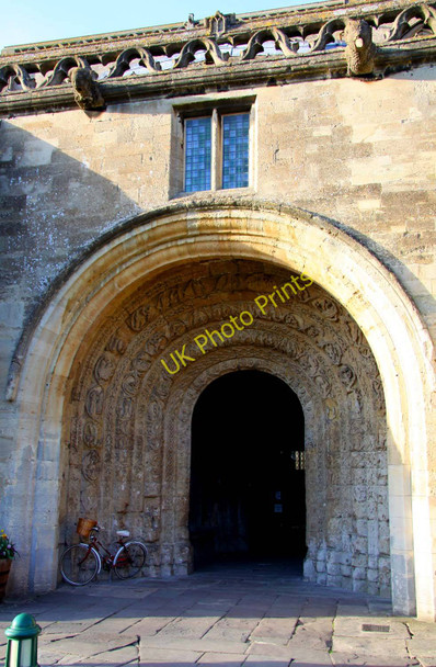 Photo 6"x4" The Norman doorway in Malmesbury Abbey Malmesbury c2011