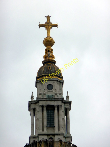 Photo 6"x4" On Top of the Cathedral, London EC2 London c2011