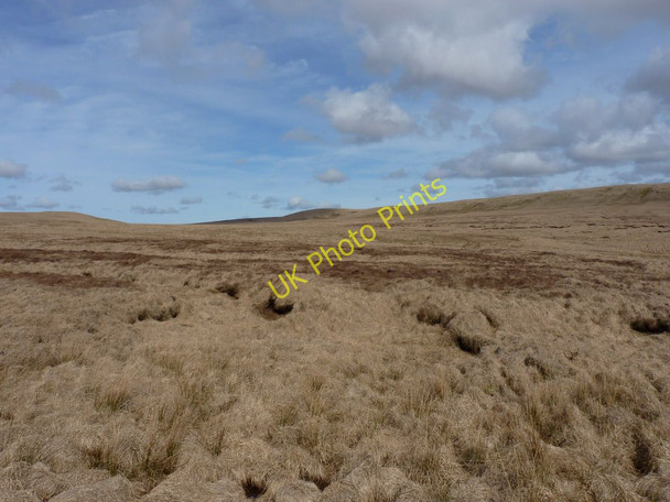Photo 6"x4" The bogland drained by the Afon Claerwen Afon Claerwen c2011